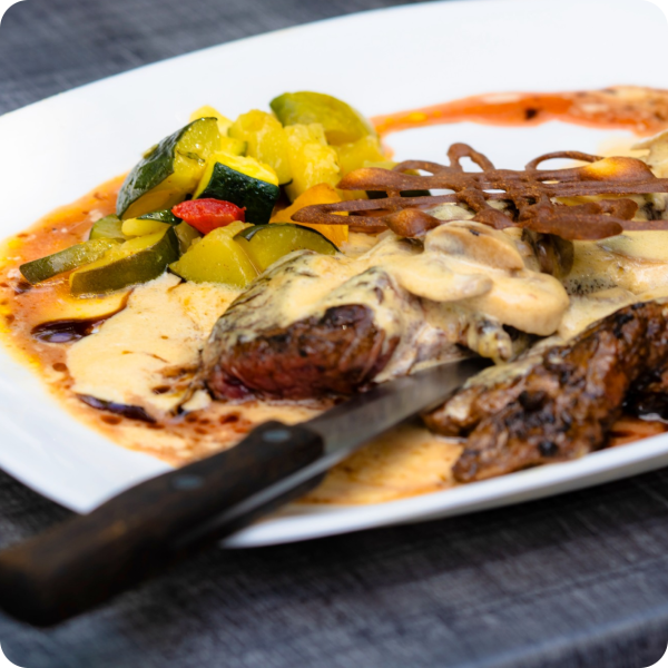 La carte - Les Agapes - restaurant LA SENTINELLE